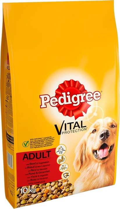 Pedigree Vital Hondenvoer Rund En Groenten Adult 10 Kg 4 Pedigree Vital Hondenvoer Rund En Groenten Adult 10 Kg - Afbeelding 2