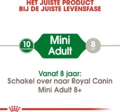 Royal Canin Hondenvoer Mini Adult 2 Kg 11 Royal Canin Hondenvoer Mini Adult 2 Kg -Dierenwinkel Met Korting 3182550402170 4