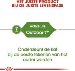 Royal Canin Kattenvoer Outdoor 7+ 10 Kg -Dierenwinkel Met Korting 3182550784498 4