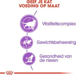 Royal Canin Kattenvoer Sterilised 7+ 1,5 Kg -Dierenwinkel Met Korting 3182550784566 3