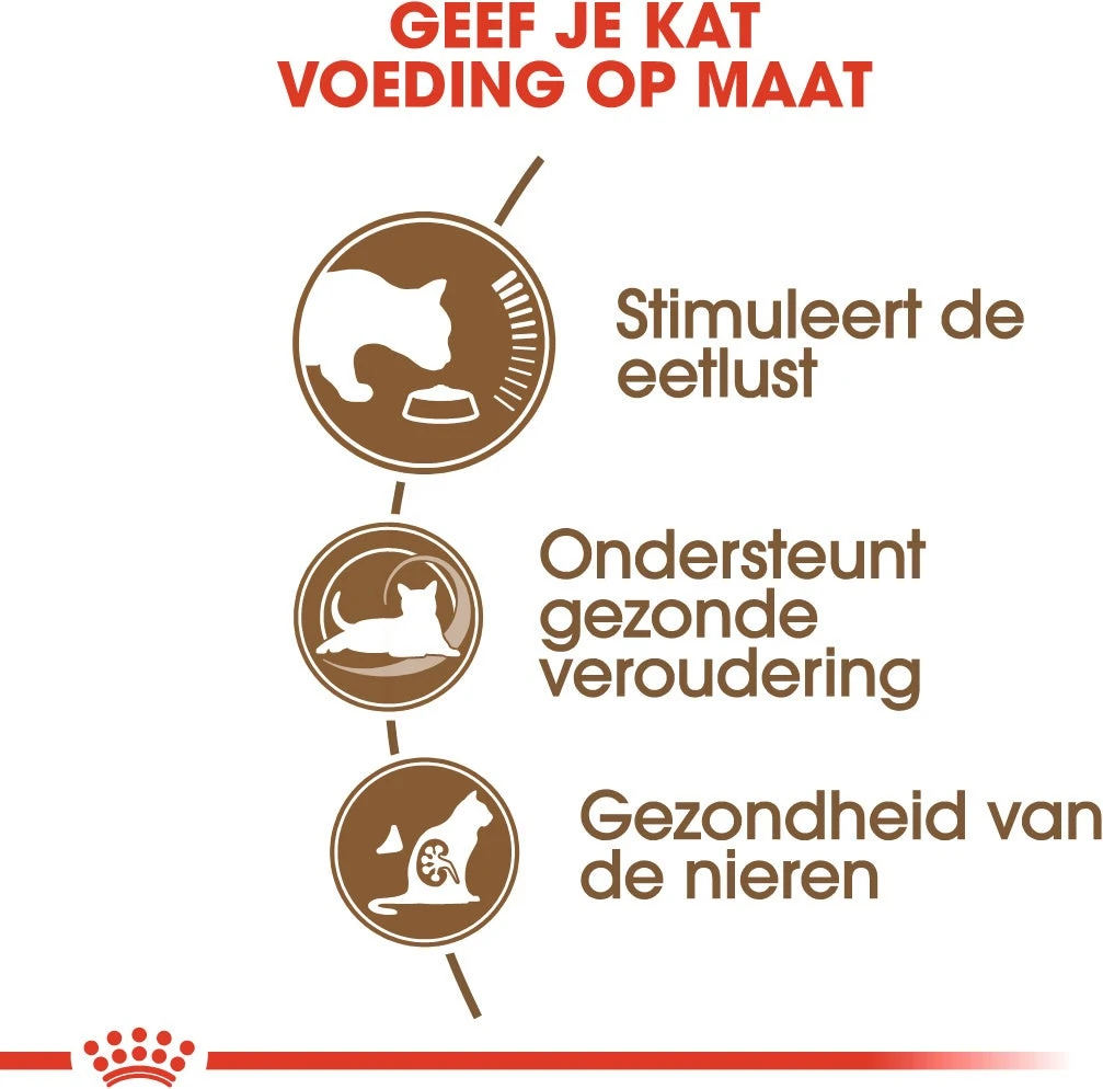 Royal Canin Kattenvoer Ageing 12+ 4 Kg 5 Royal Canin Kattenvoer Ageing 12+ 4 Kg - Afbeelding 3
