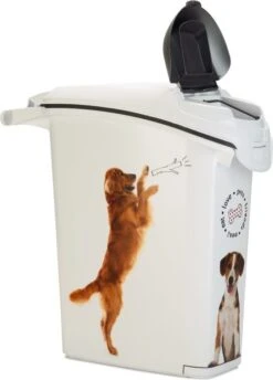 Curver Voerton Hond Wit 23 L / 10 Kg -Dierenwinkel Met Korting 3253923882209 3