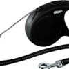 Flexi Hondenriem Rollijn Classic Cord M Zwart 5 Meter -Dierenwinkel Met Korting 4000498022627 1