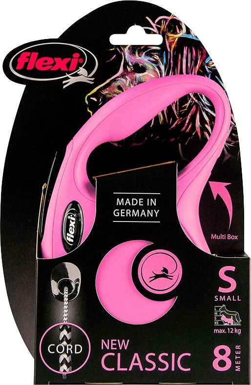 Flexi Hondenriem Rollijn Classic Koord S Roze 8 M 4 Flexi Hondenriem Rollijn Classic Koord S Roze 8 M - Afbeelding 2