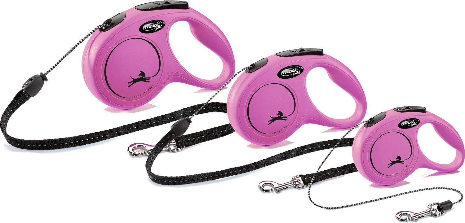 Flexi Hondenriem Rollijn Classic Koord M Roze 8 M 5 Flexi Hondenriem Rollijn Classic Koord M Roze 8 M - Afbeelding 3