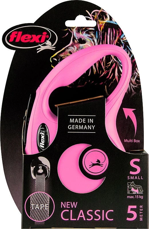 Flexi Hondenriem Rollijn Classic Tape S Roze 5 M 3 Flexi Hondenriem Rollijn Classic Tape S Roze 5 M