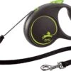 Flexi Hondenriem Rollijn Black Design Koord M Groen 5 M -Dierenwinkel Met Korting 4000498033425 0