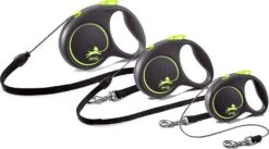 Flexi Hondenriem Rollijn Black Design Koord M Groen 5 M -Dierenwinkel Met Korting 4000498033425 3