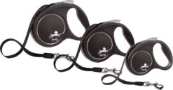 Flexi Hondenriem Rollijn Black Design Tape M Zwart 5 M 7 Flexi Hondenriem Rollijn Black Design Tape M Zwart 5 M -Dierenwinkel Met Korting 4000498034002 3