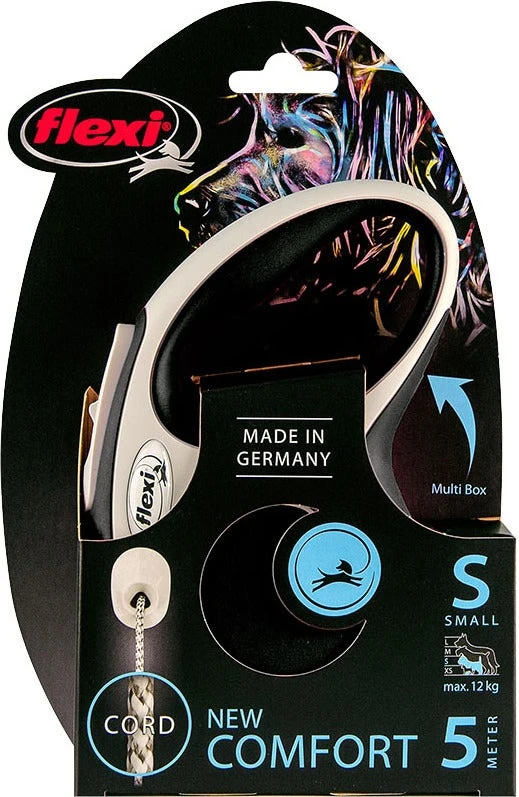 Flexi Rollijn New Comfort Koord S Zwart 5 M 4 Flexi Rollijn New Comfort Koord S Zwart 5 M - Afbeelding 2