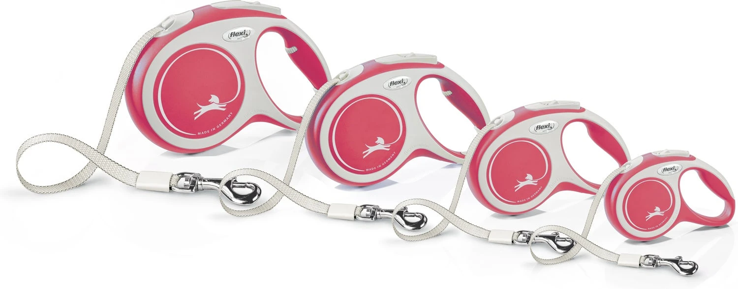 Flexi Hondenriem Rollijn New Comfort Tape XS Rood 3 M 5 Flexi Hondenriem Rollijn New Comfort Tape XS Rood 3 M - Afbeelding 3