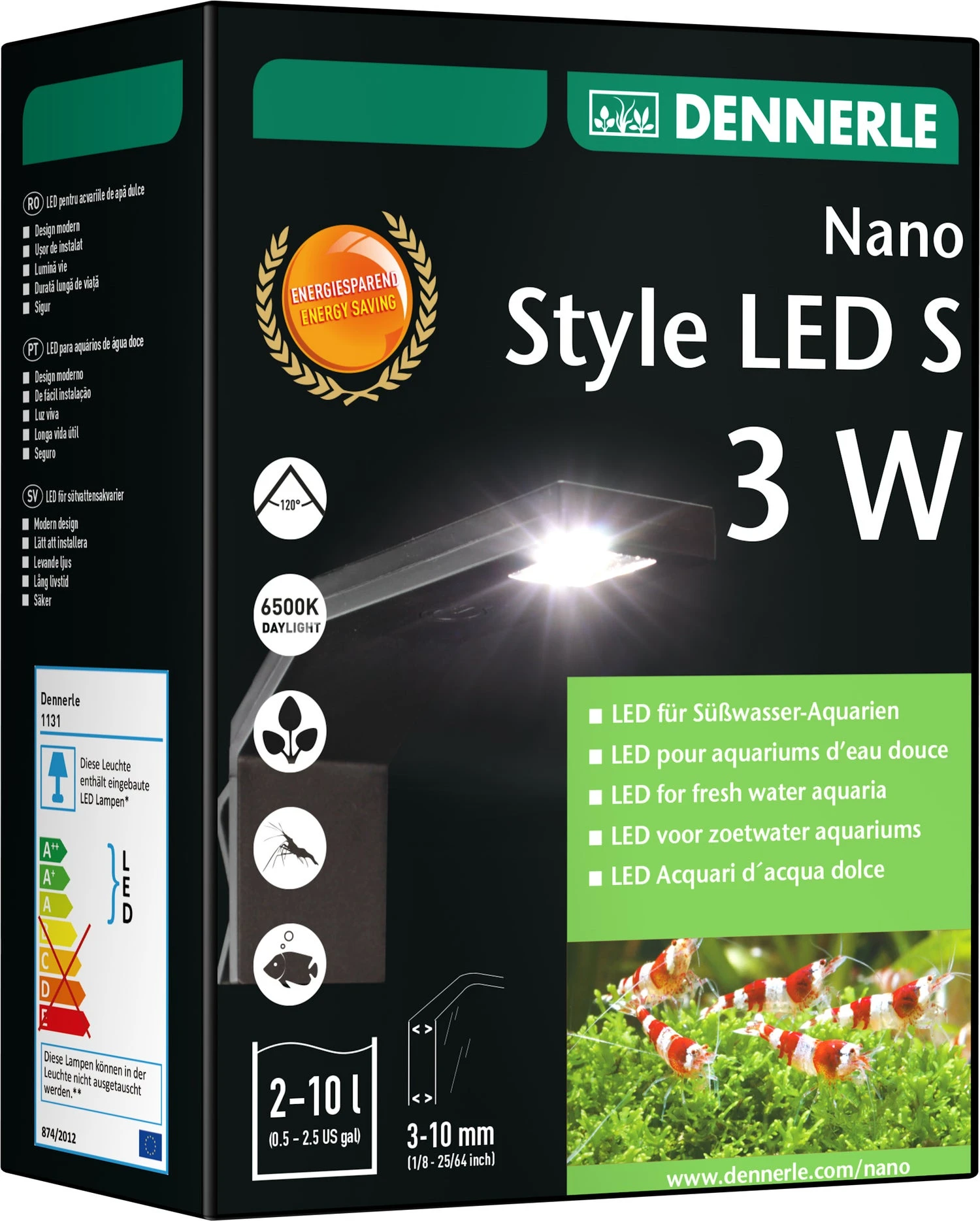 Dennerle Nano Aquarium Verlichting Style LED 3 W 4 Dennerle Nano Aquarium Verlichting Style LED 3 W - Afbeelding 2