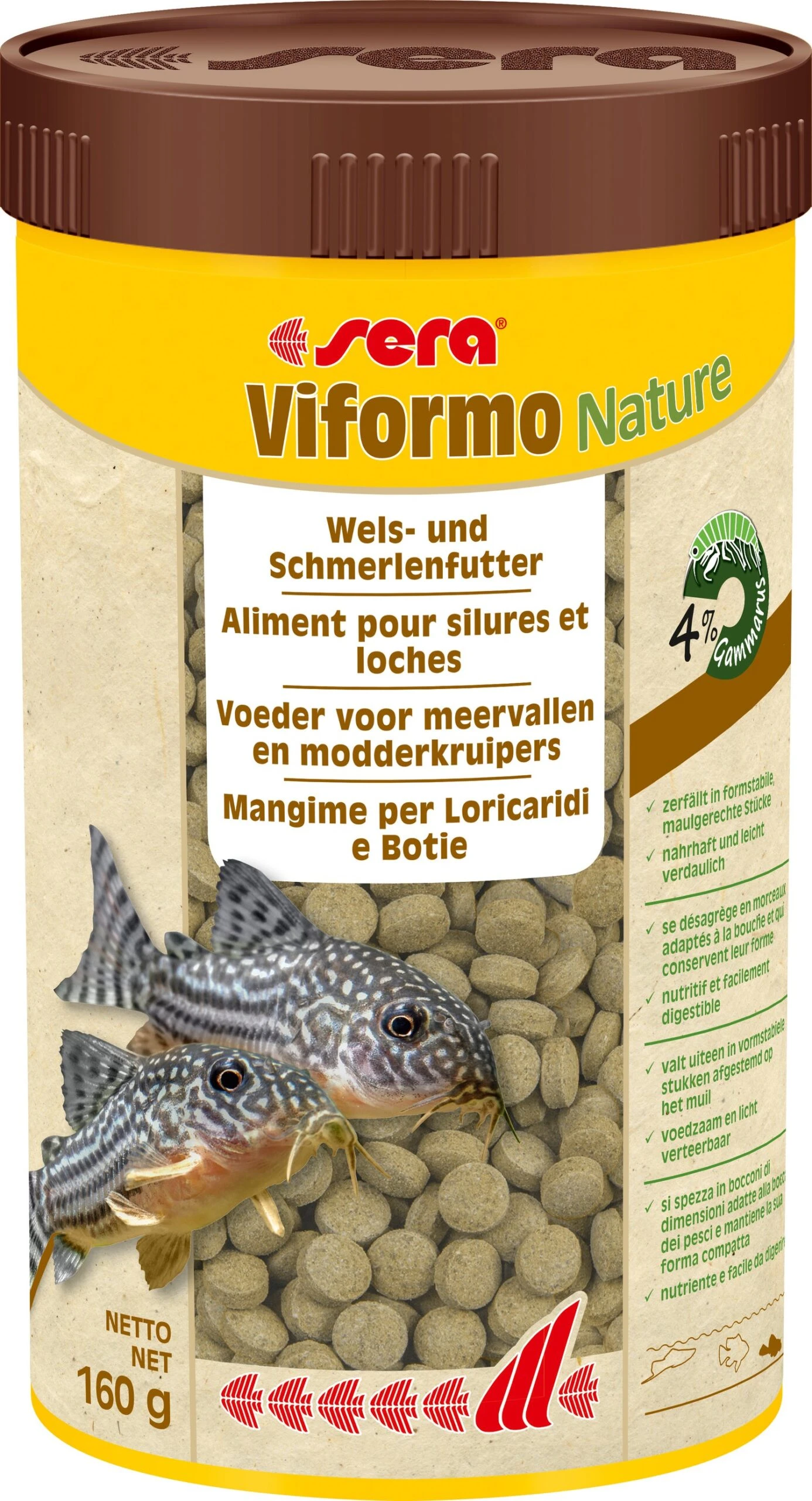 Sera Visvoer Viformo Nature 250 Ml 3 Sera Visvoer Viformo Nature 250 Ml