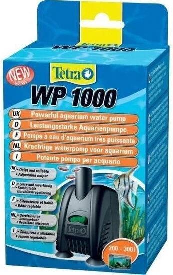 Tetra Aquarium Pomp WP 1000 Zwart 200-300 L 3 Tetra Aquarium Pomp WP 1000 Zwart 200-300 L