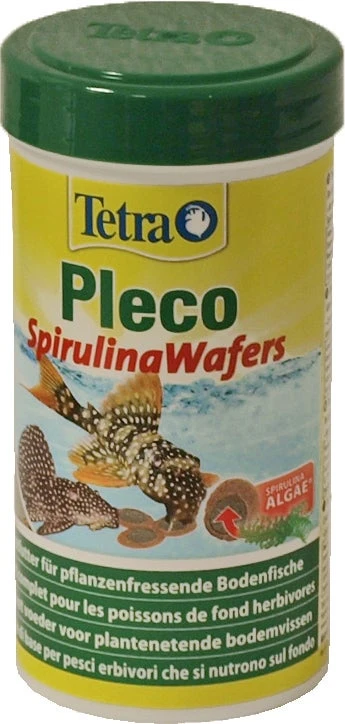 Tetra Visvoer Pleco Spirulina Wafers 250 Ml 3 Tetra Visvoer Pleco Spirulina Wafers 250 Ml