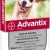 Advantix Spot-on 40 Anti Vlooien- En Tekenmiddel 6 Pipetten 1,5 - 4 Kg 2 Advantix Spot-on 40 Anti Vlooien- En Tekenmiddel 6 Pipetten 1,5 - 4 Kg -Dierenwinkel Met Korting 4007221048060 1