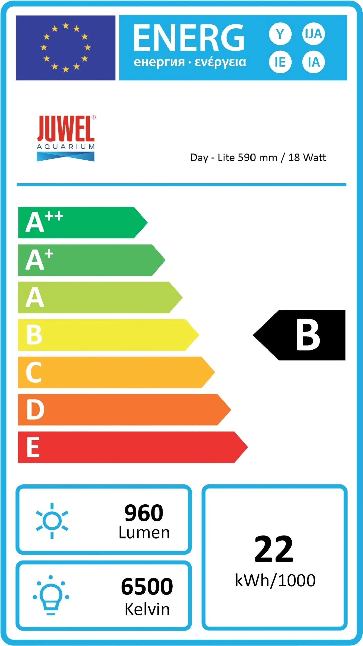 Juwel Aquarium Verlichting Day-Lite T8 18 W 59 Cm 4 Juwel Aquarium Verlichting Day-Lite T8 18 W 59 Cm - Afbeelding 2