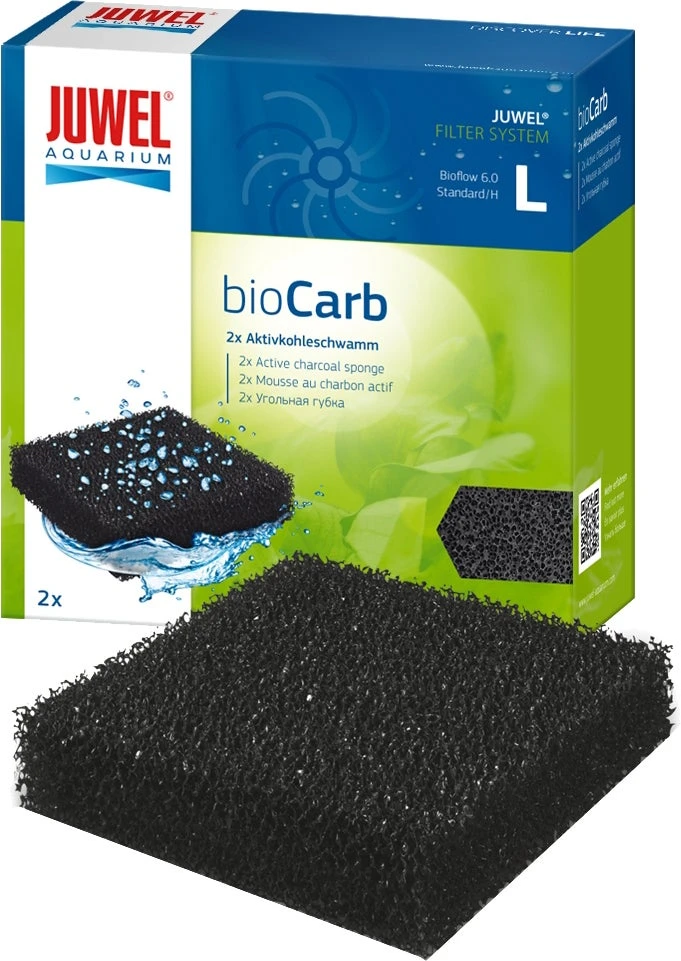 Juwel Actieve Koolstofspons BioCarb L 2 Stuks 4 Juwel Actieve Koolstofspons BioCarb L 2 Stuks - Afbeelding 2