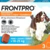 Frontpro Kauwtablet Vlooien- En Tekenmiddel Hond 10-25 Kg 3 Stuks -Dierenwinkel Met Korting 4064951004223 0