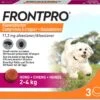Frontpro Kauwtablet Vlooien- En Tekenmiddel Hond 2-4 Kg 3 Stuks -Dierenwinkel Met Korting 4064951004247 0