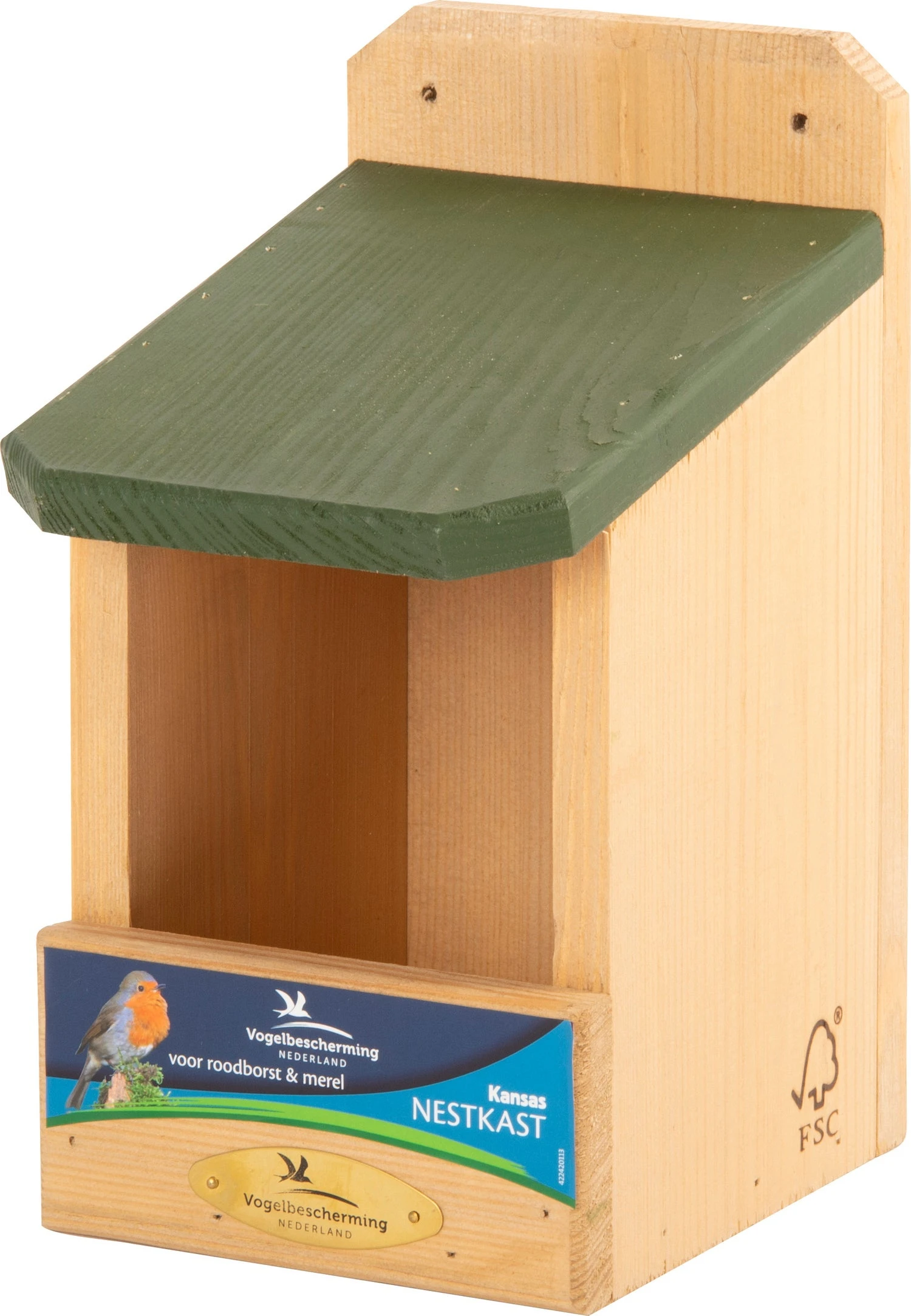 Vogelbescherming Nederland Nestkast Kansas 26 X 14 X 18 Cm 3 Vogelbescherming Nederland Nestkast Kansas 26 X 14 X 18 Cm