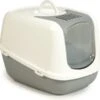 Savic Kattenbak Nestor Jumbo 66 X 48 X 46 Cm Grijs/wit