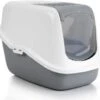 Savic Kattenbak Nestor 56 X 39 X 39 Cm Grijs/wit