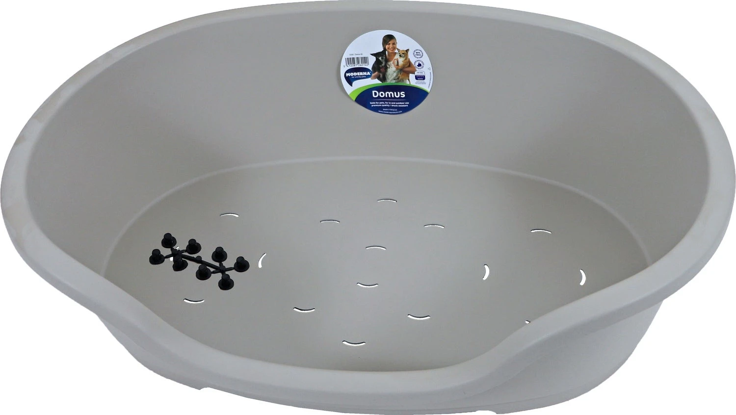 Moderna Hondenmand Domus Grijs 60 X 47 X 22 Cm 4 Moderna Hondenmand Domus Grijs 60 X 47 X 22 Cm - Afbeelding 2