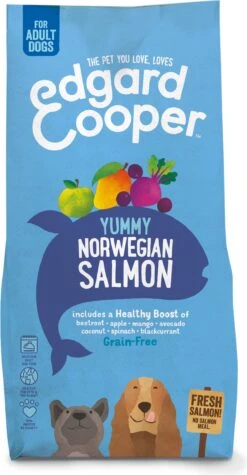 Edgard & Cooper Hondenvoer Verse Noorse Zalm Adult 7 Kg