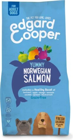 Edgard & Cooper Hondenvoer Verse Noorse Zalm Adult 12 Kg