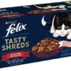 Felix Kattenvoer In Saus Heerlijke Reepjes Farm Selectie Adult 85 G 44 Stuks