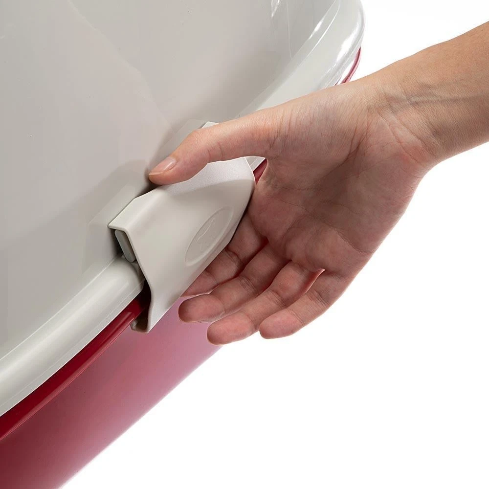 Ferplast Kattenbak Magix Rood 45,5 X 55,5 X 41 Cm 5 Ferplast Kattenbak Magix Rood 45,5 X 55,5 X 41 Cm - Afbeelding 3