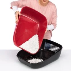 Ferplast Kattenbak Magix Rood 45,5 X 55,5 X 41 Cm 14 Ferplast Kattenbak Magix Rood 45,5 X 55,5 X 41 Cm -Dierenwinkel Met Korting 8010690052793 6