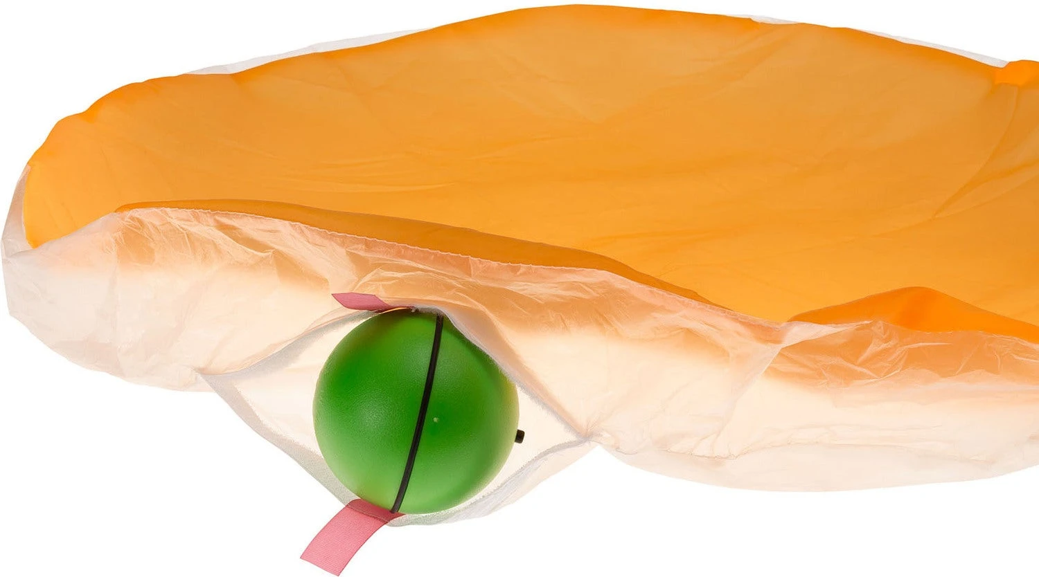 Ferplast Kattenspeelgoed Crazy Ball Oranje D 58 Cm 5 Ferplast Kattenspeelgoed Crazy Ball Oranje D 58 Cm - Afbeelding 3