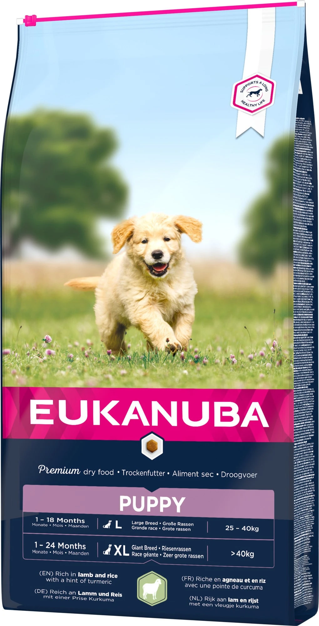 Eukanuba Hondenvoer Puppy (extra) Groot Lam En Rijst 12 Kg 4 Eukanuba Hondenvoer Puppy (extra) Groot Lam En Rijst 12 Kg - Afbeelding 2