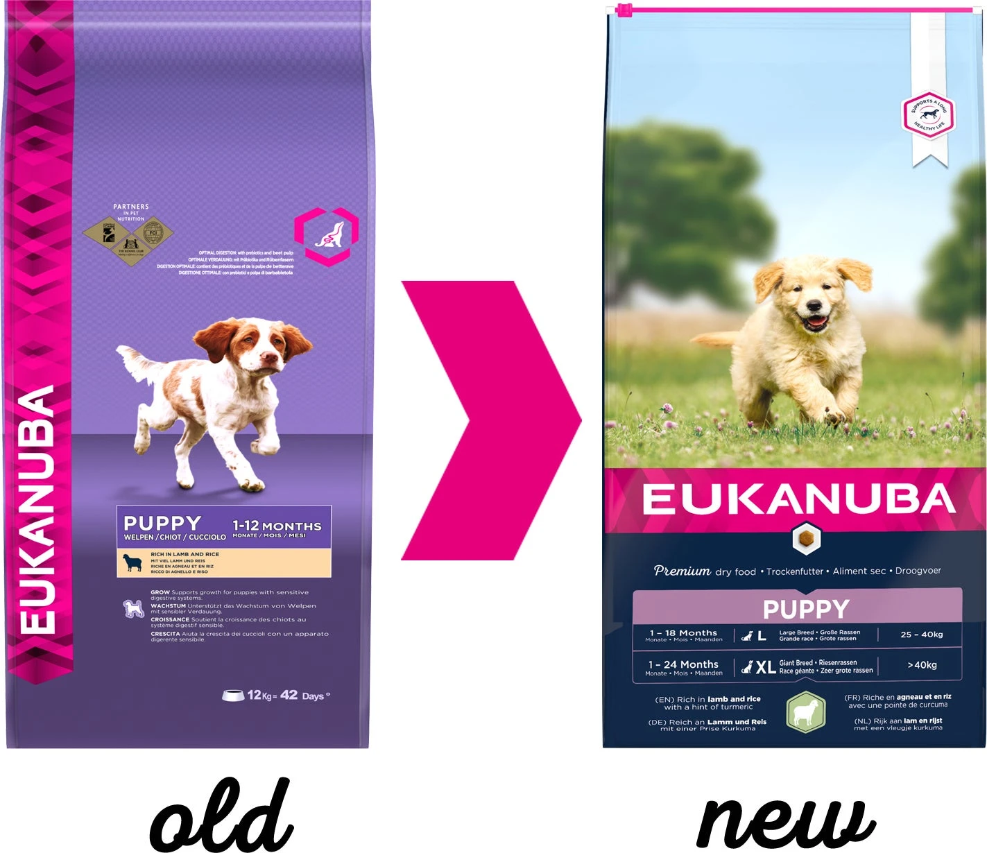 Eukanuba Hondenvoer Puppy (extra) Groot Lam En Rijst 12 Kg 5 Eukanuba Hondenvoer Puppy (extra) Groot Lam En Rijst 12 Kg - Afbeelding 3