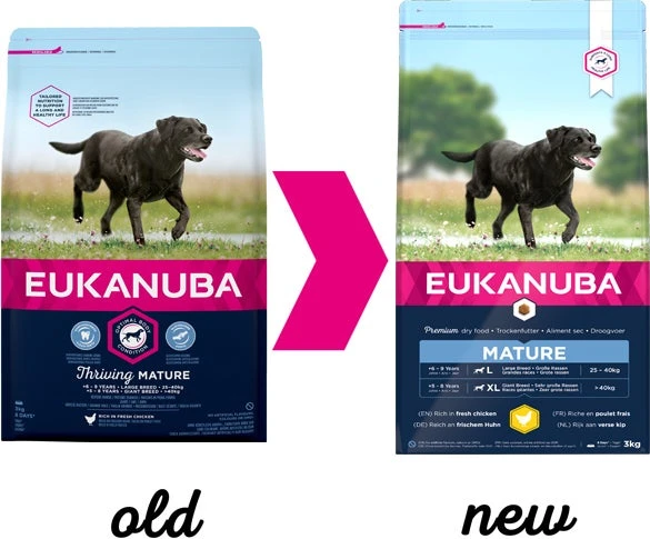 Eukanuba Hondenvoer Mature Senior (extra) Groot Kip 3 Kg 4 Eukanuba Hondenvoer Mature Senior (extra) Groot Kip 3 Kg - Afbeelding 2