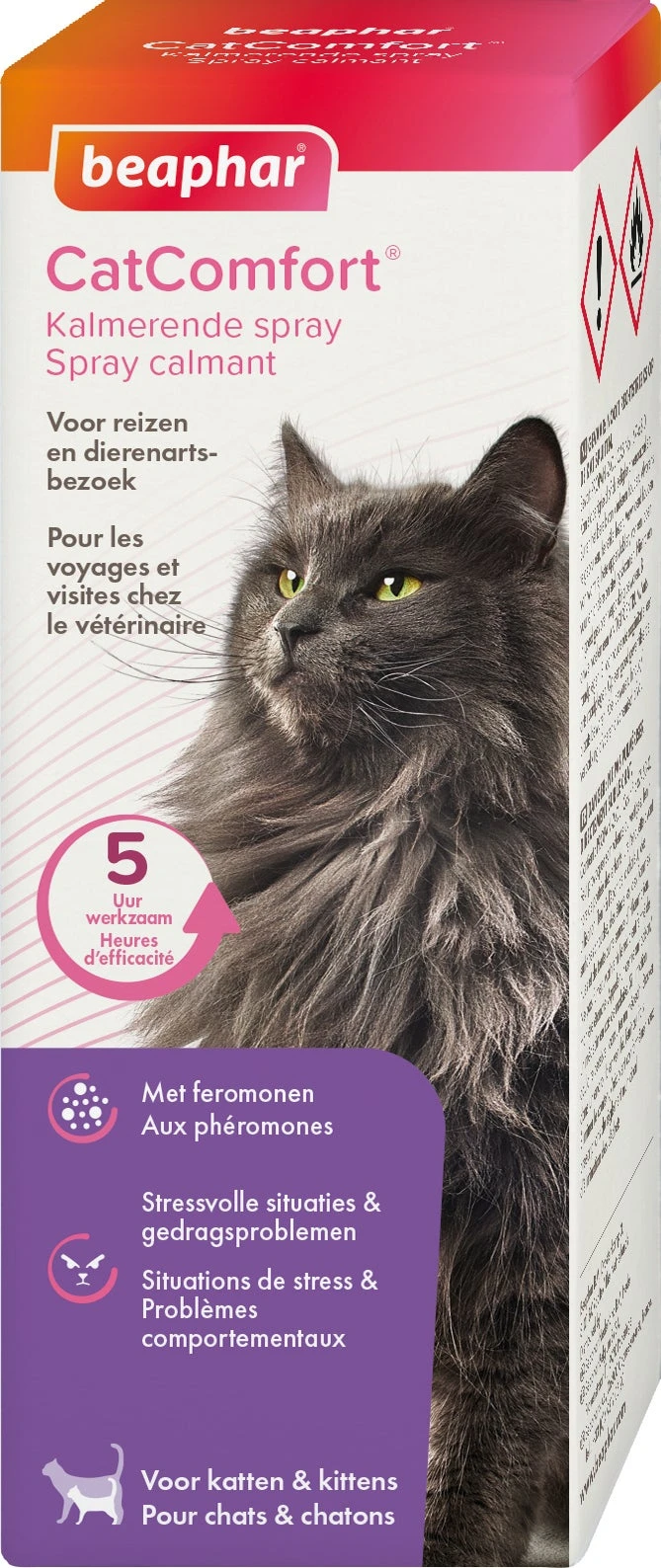 Beaphar CatComfort Kalmerende Spray 60 Ml 3 Beaphar CatComfort Kalmerende Spray 60 Ml