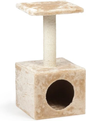 Beeztees Krabpaal Christa Beige 30 X 30 X 60 Cm 3 Beeztees Krabpaal Christa Beige 30 X 30 X 60 Cm