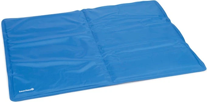 Beeztees Quick Cooler Koelmat Izi Blauw 65 X 50 Cm 3 Beeztees Quick Cooler Koelmat Izi Blauw 65 X 50 Cm