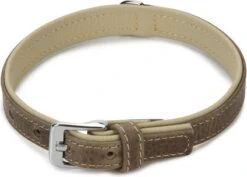 Beeztees Hondenhalsband Comfort Grijs 40 X 1,7 Cm