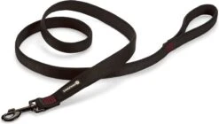 Beeztees Hondenriem Parinca Premium Zwart 180 X 2,5 Cm