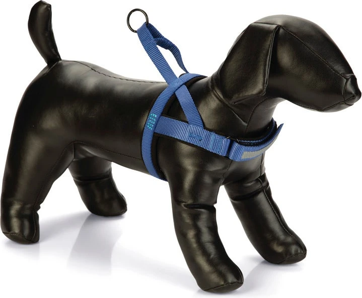 Beeztees Hondentuig Parinca Premium Comfort Blauw 72-90 X 3 Cm 3 Beeztees Hondentuig Parinca Premium Comfort Blauw 72-90 X 3 Cm