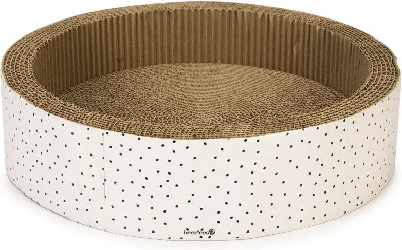 Beeztees Krabkarton Leezi Wit D 42 H 10 Cm 3 Beeztees Krabkarton Leezi Wit D 42 H 10 Cm