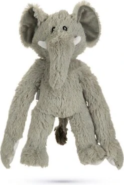 Beeztees Hondenspeelgoed Knuffel Olifant James Grijs 40 X 20 X 12,5 Cm