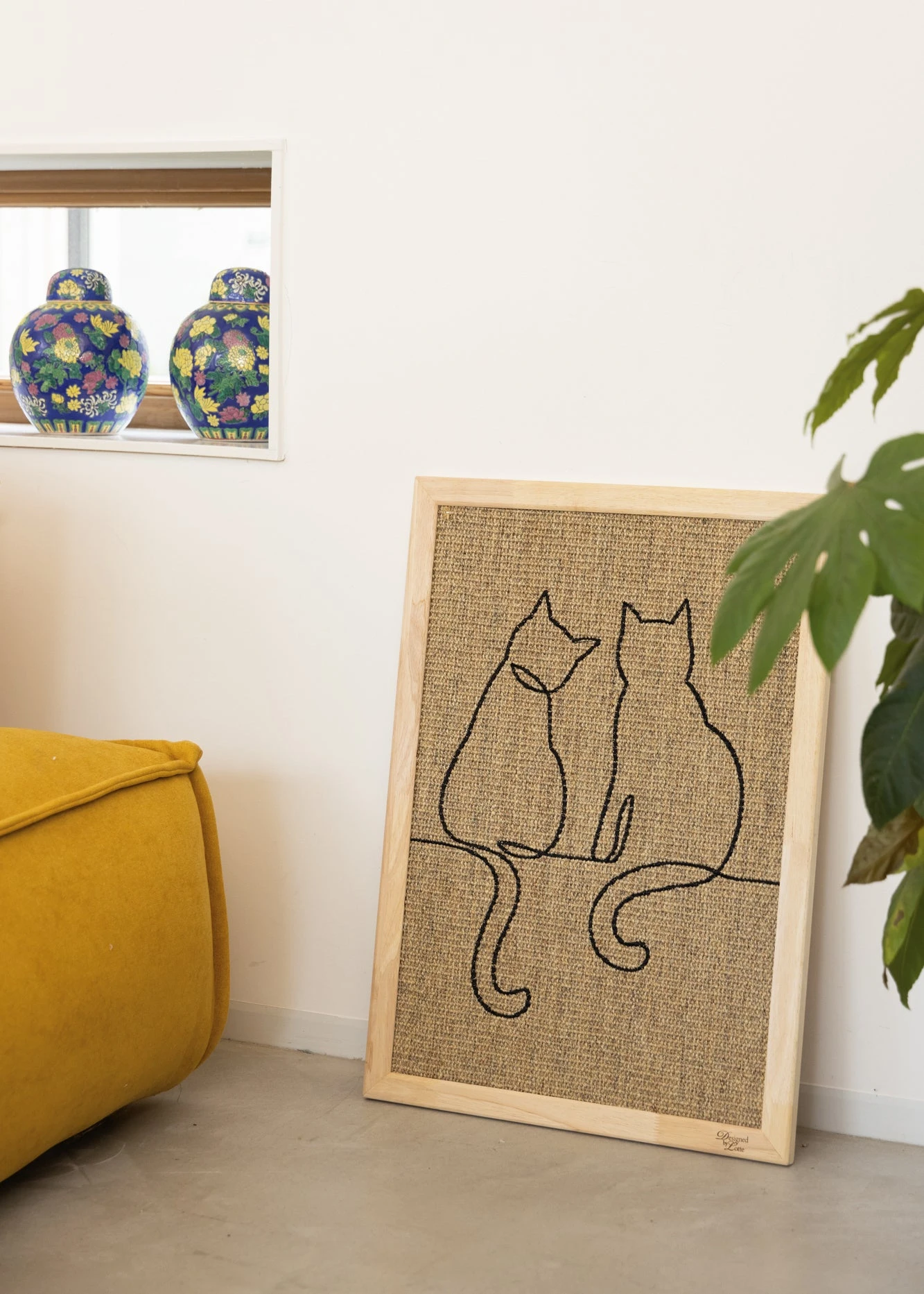 Designed By Lotte Krabplank Poezels Bruin 70 X 50 X 2 Cm 6 Designed By Lotte Krabplank Poezels Bruin 70 X 50 X 2 Cm - Afbeelding 4