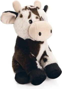 Beeztees Hondenspeelgoed Koe Mina Beige/bruin 25 X 19 X 18 Cm