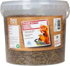 KonaCorn Tuinvogelvoer Meelwormen Emmer 5 L