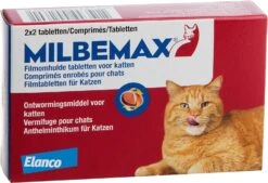 Milbemax Ontwormingsmiddel Kat Groot > 4 Kg 4 Tabletten