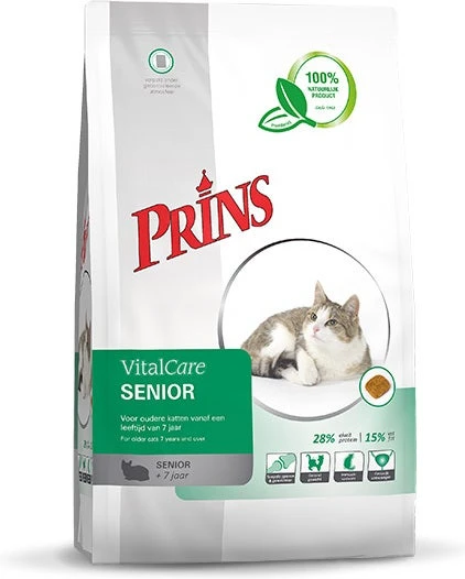 Prins Kattenvoer VitalCare Senior 1,5 Kg 3 Prins Kattenvoer VitalCare Senior 1,5 Kg